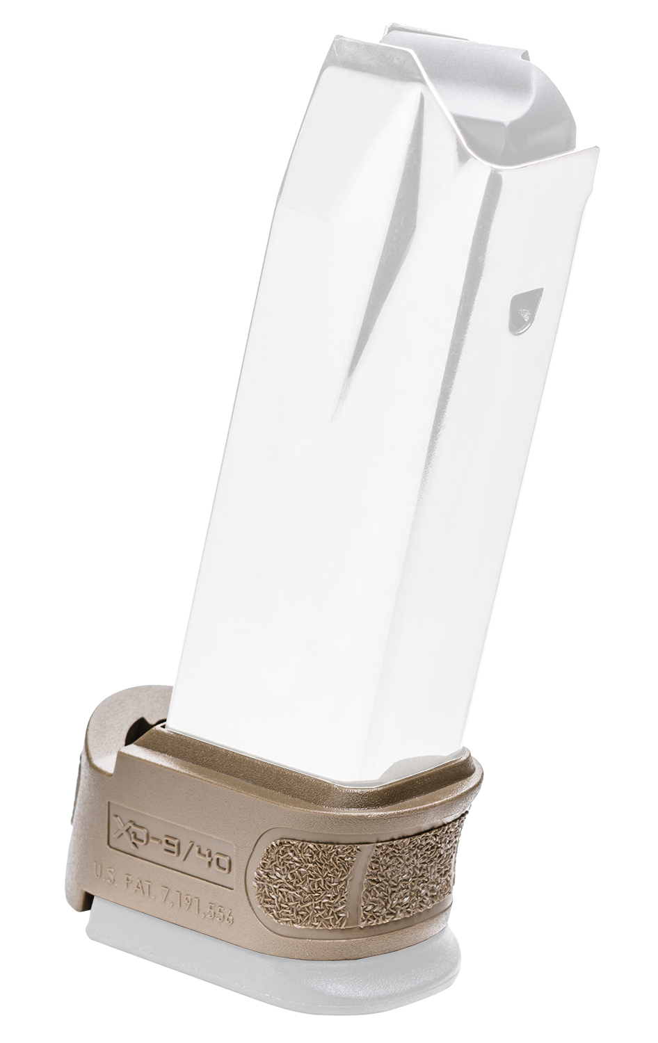 Springfield Armory XDG5003FDE Mag Sleeve 9mm Luger 40 S&W Compatible w/ Springfield XD Mod.2 Mags Flat Dark Earth Polymer