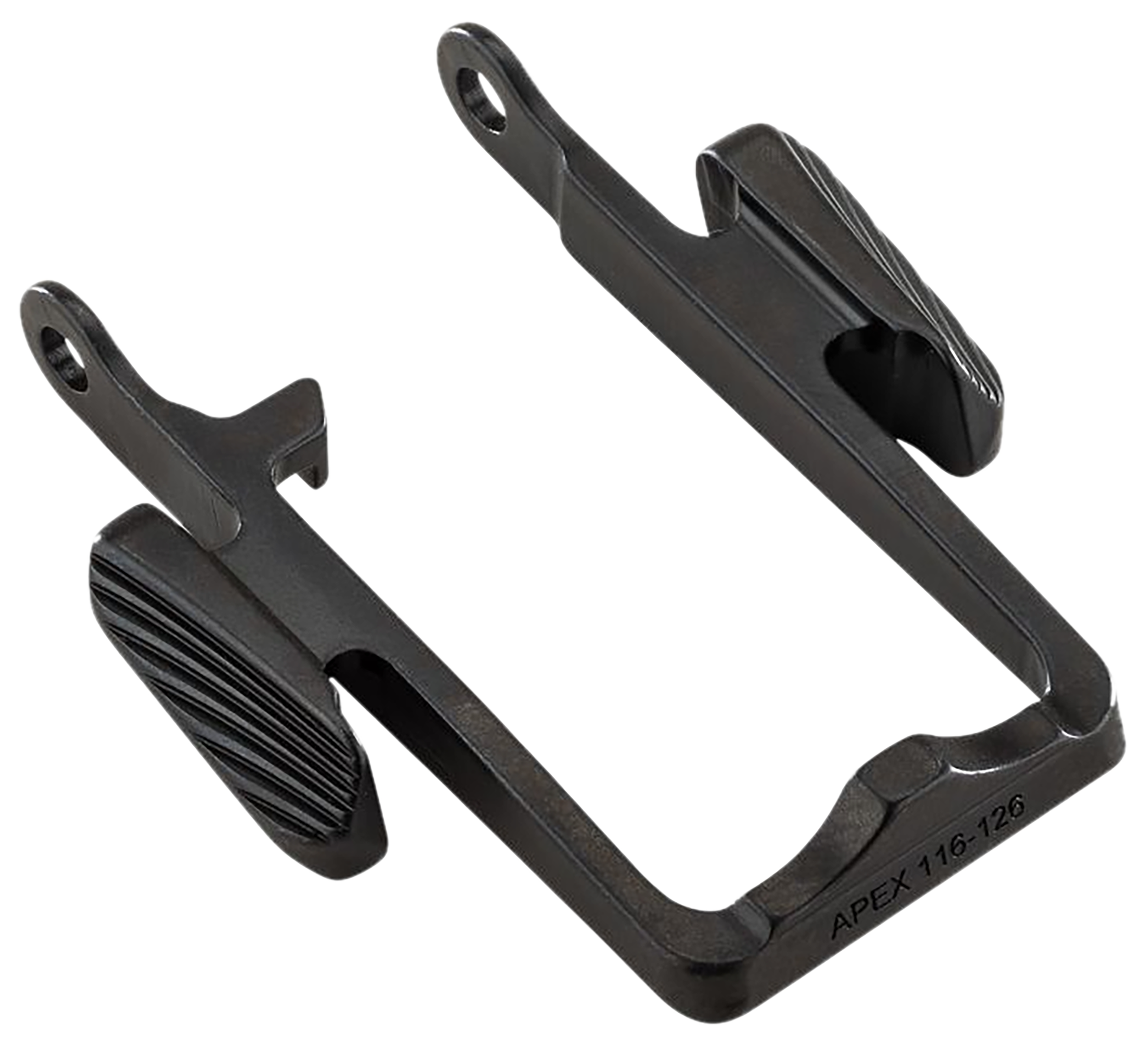 Apex Tactical 116126 Enhanced Slide Release  CZ P10c Black Melonite Steel Pistol Ambidextrous