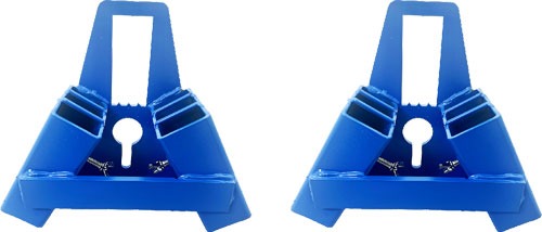 BASH TARGET STEEL TARGET STAND AR500 HORIZONTAL SAWHORSE STYL