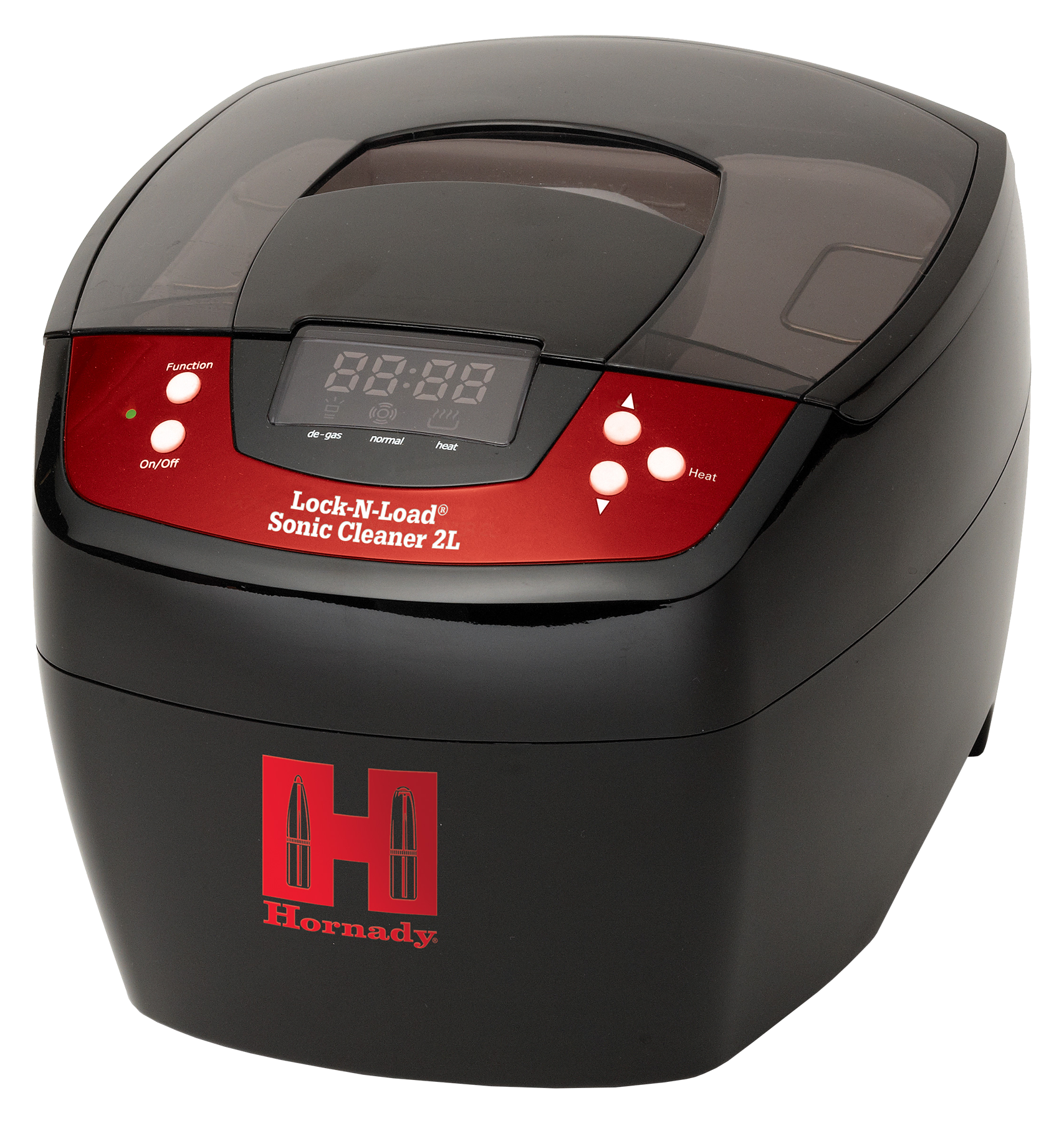 Hornady 043320 Lock-N-Load Sonic Cleaner 2L Black Multi Caliber