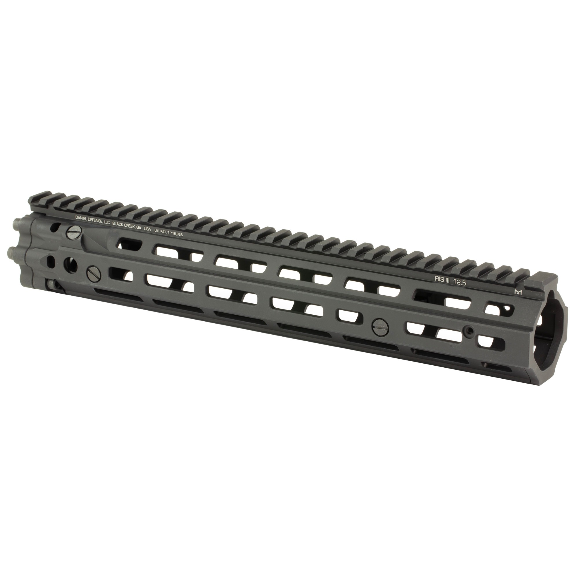DD RIS III RAIL ASSEMBLIES 12.5" BLK