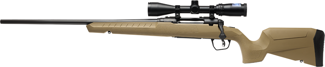 Savage Arms Axis 2 XP Combo FDE Compact 223 Rem 4+1 20" Left Hand