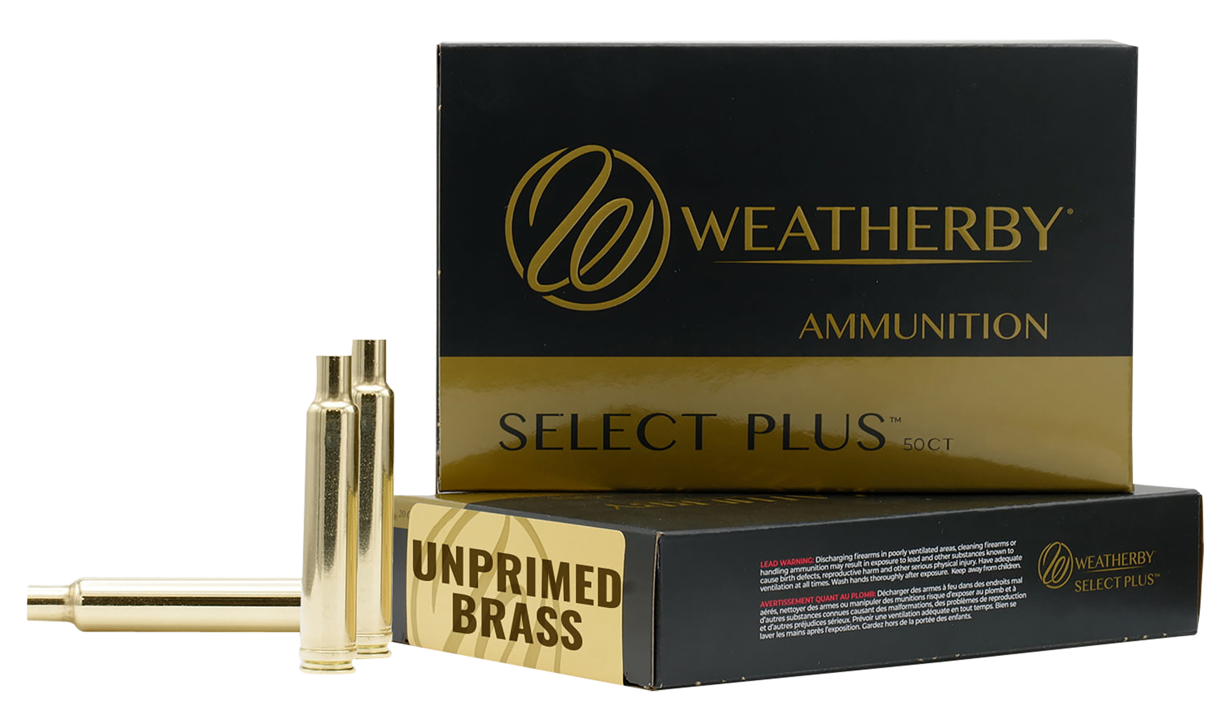 Weatherby BRASS7PRCCT50 Unprimed Cases  7mmPRC Rifle Brass 50/Box