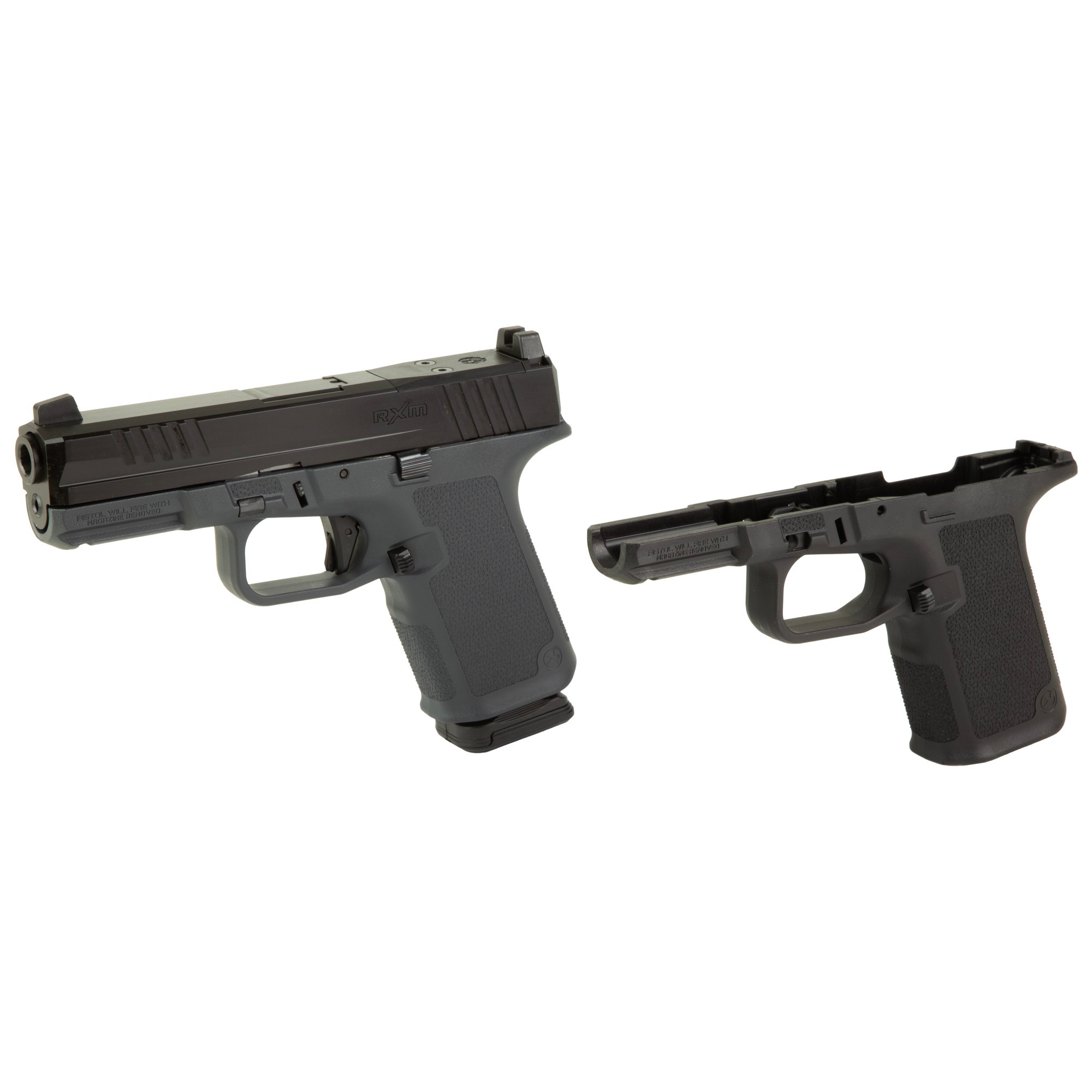 RUGER RXM 9MM 15RD NS GRY W/MGPL EHG