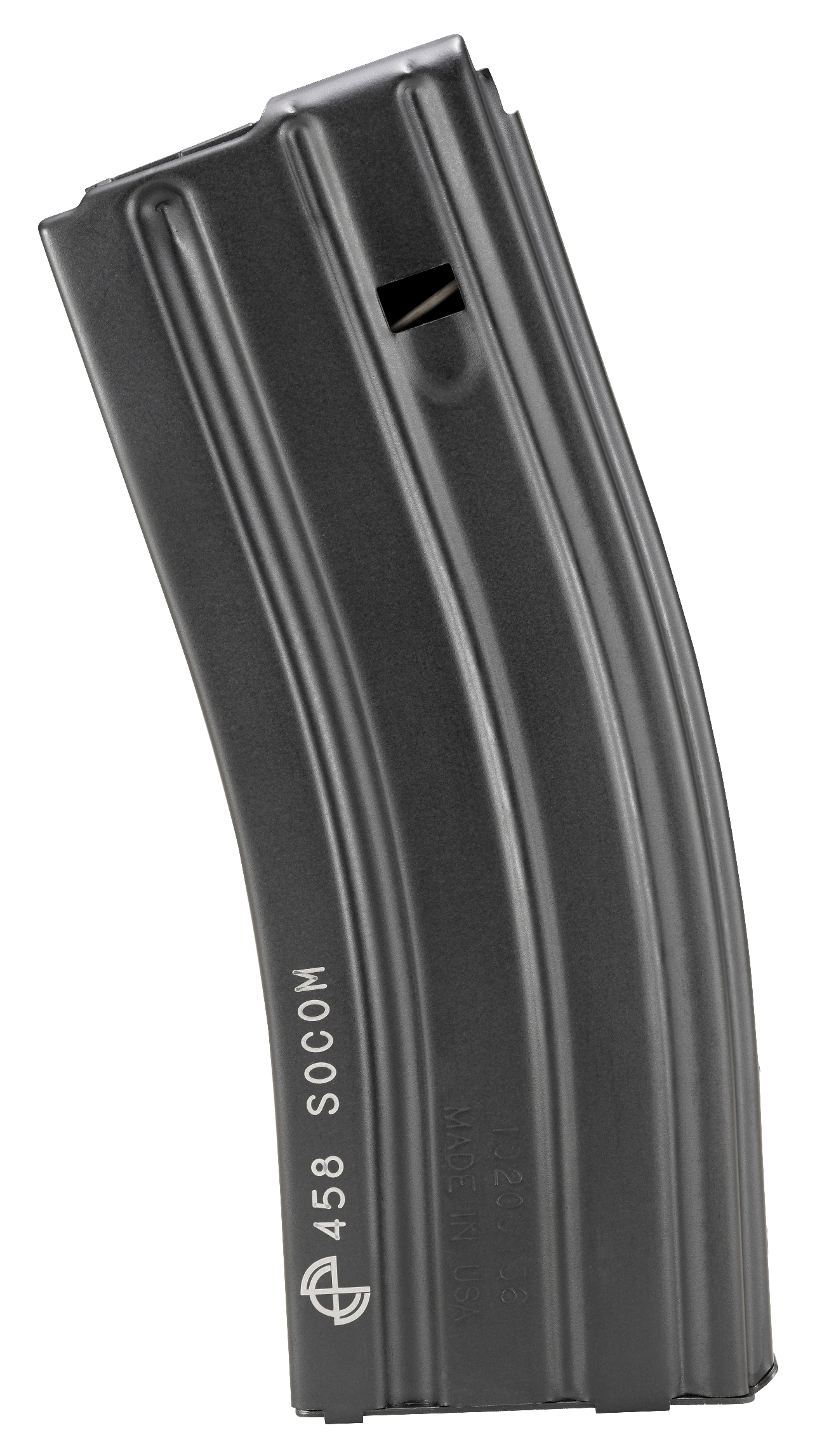 DuraMag 1058041175CPD SS 10rd 458 SOCOM for AR-15 Black w/ Black Follower Detachable