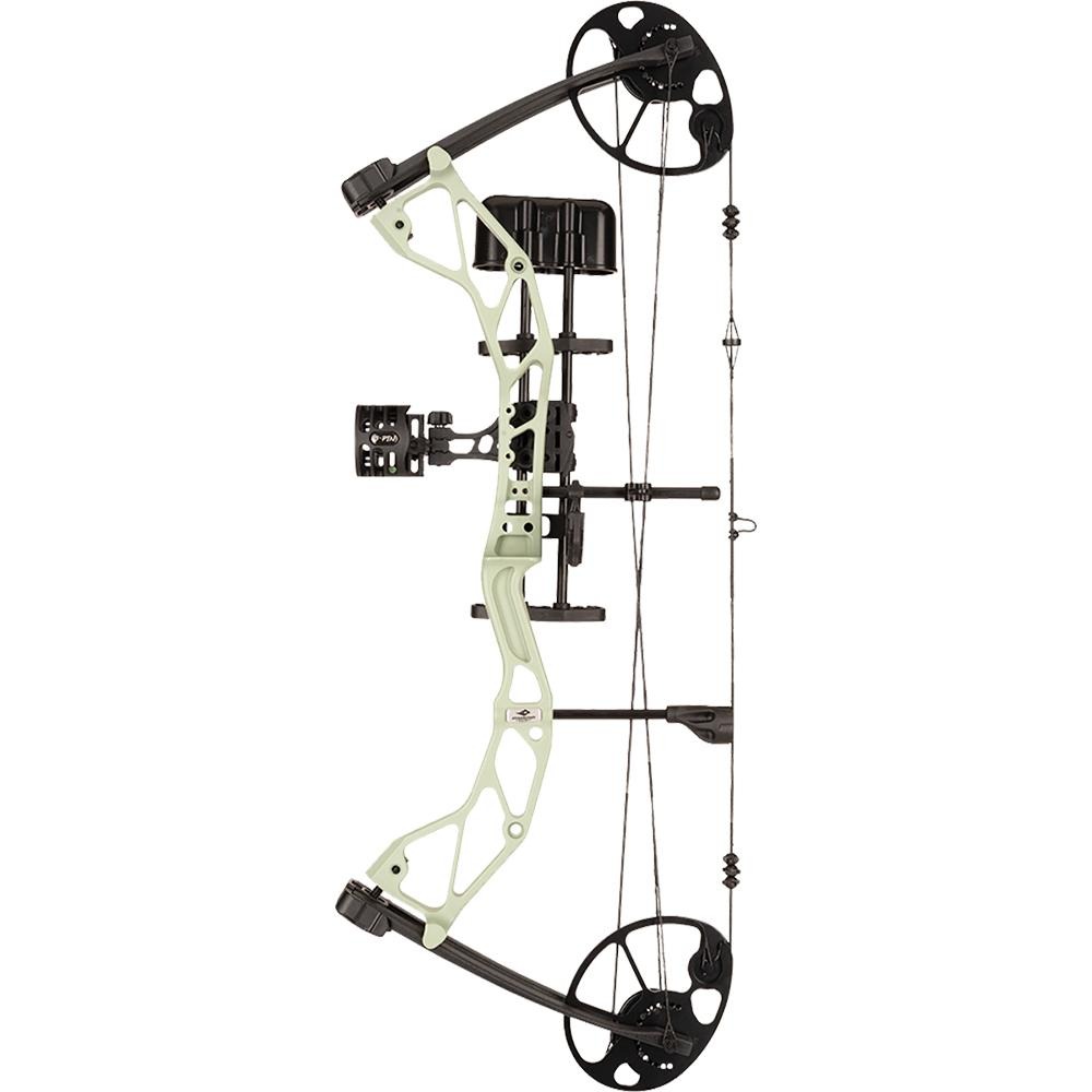 Diamond Archery Radian Compound Bow 305 fps 10-55 lbs RH Forest Green with Package