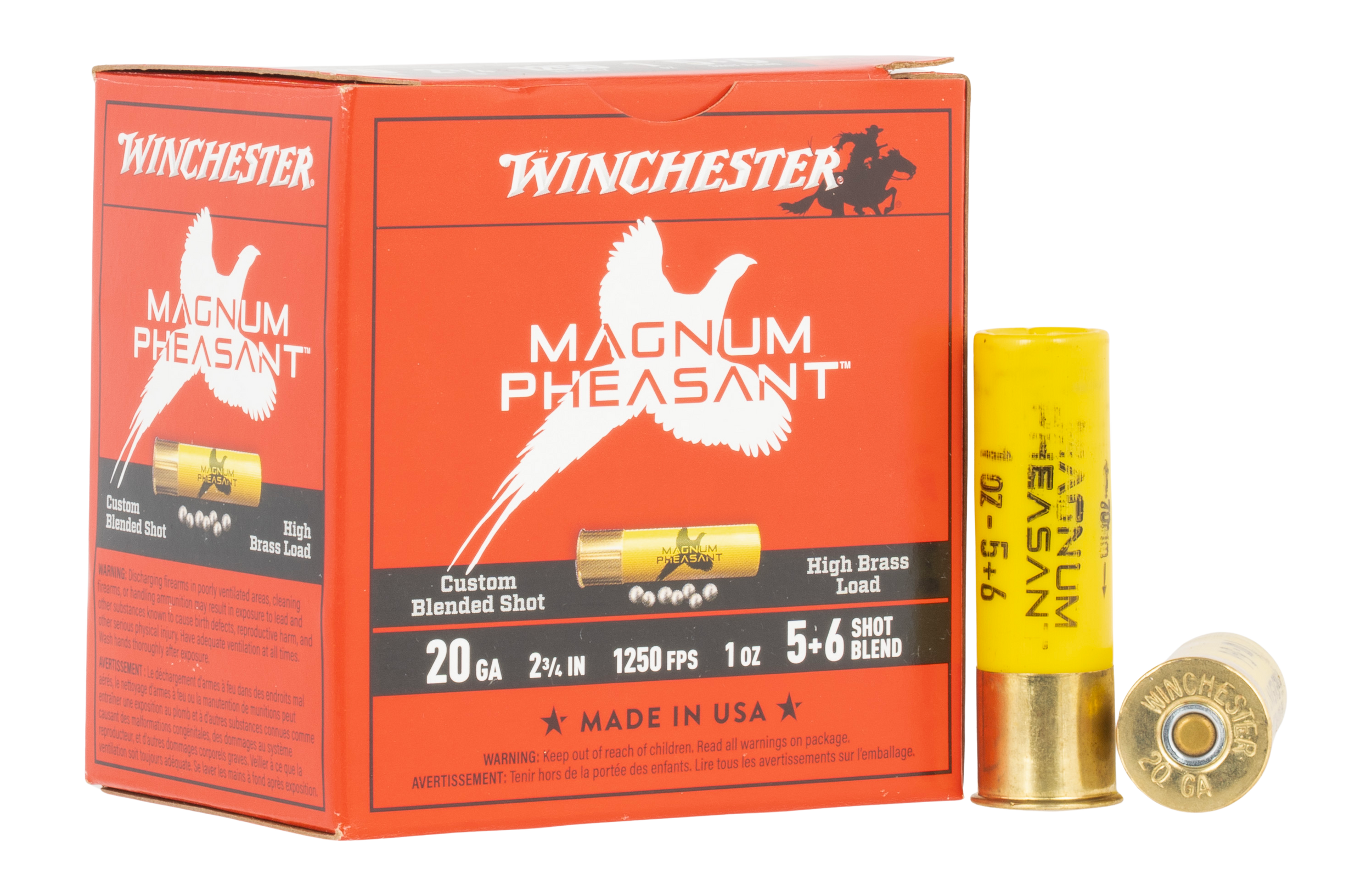 WIN MP2056     20G 2-3/4" 5&6 MAG PHS 1-OZ   25/10