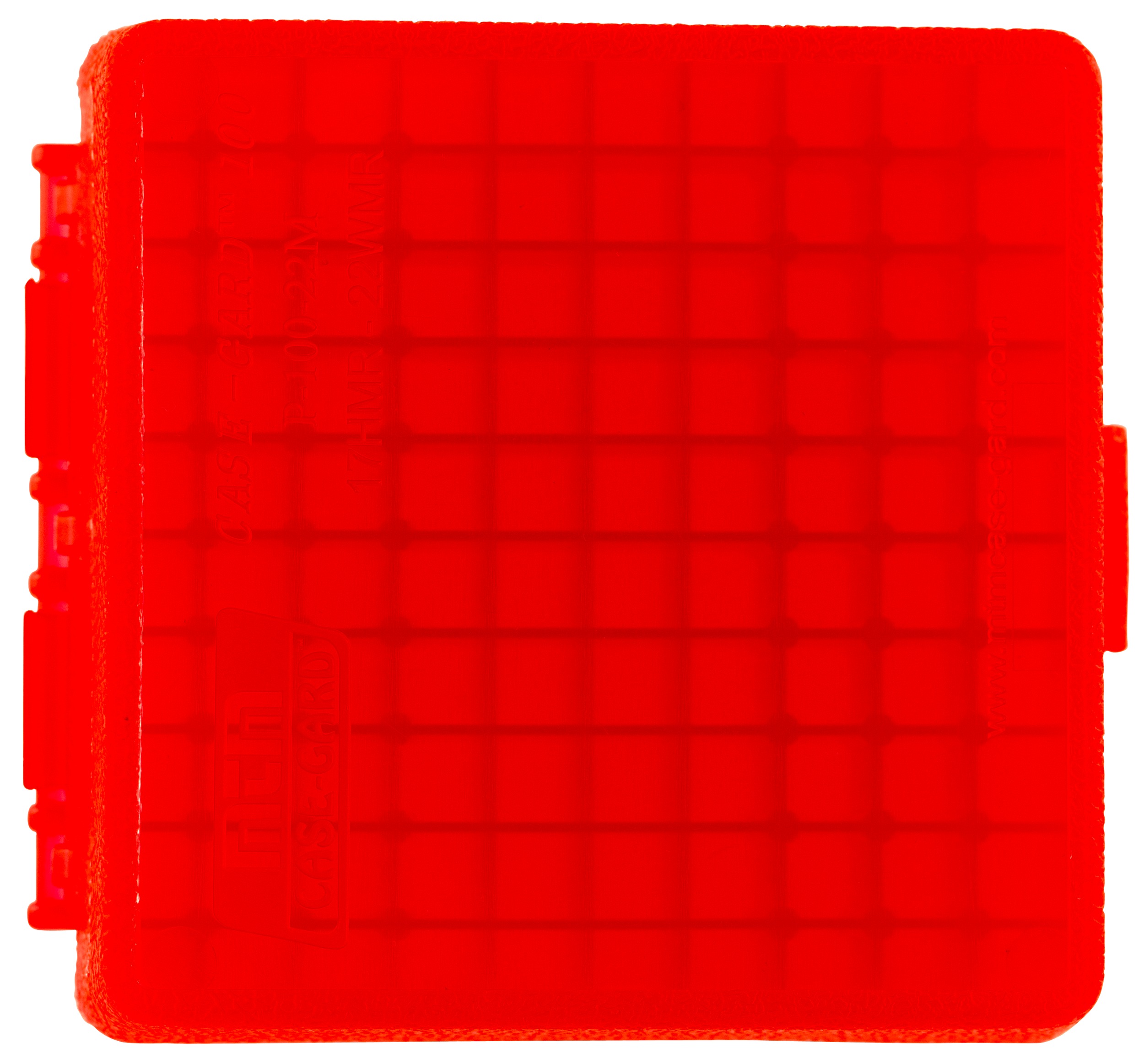 MTM Case-Gard P10022M29 Case-Gard P-100 22 WMR/17 HMR Red Polypropylene 100rd