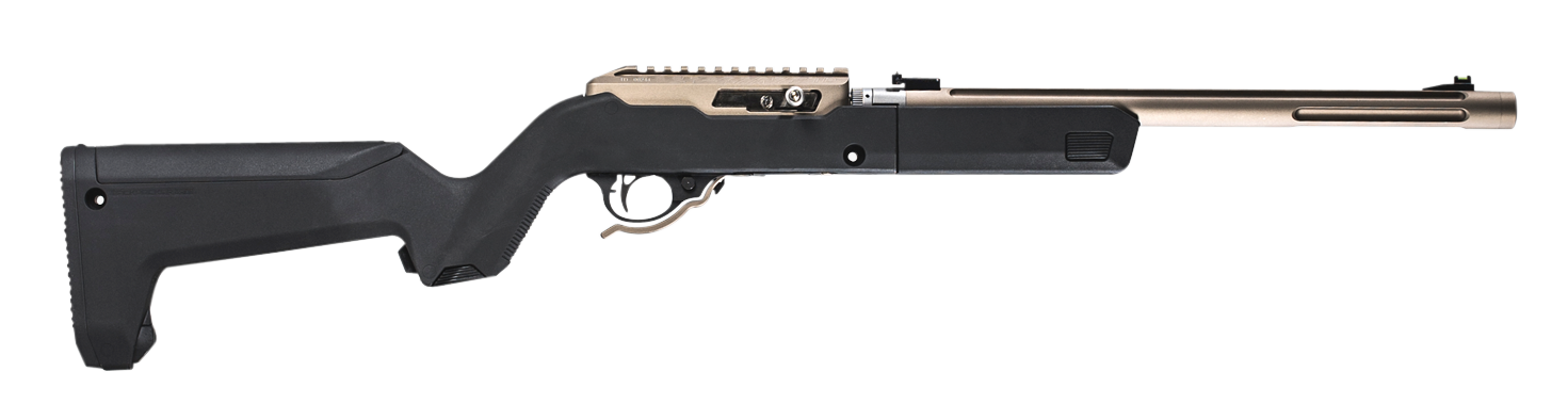 Magpul MAG808-BLK X-22 Backpacker Stock Black Synthetic for Ruger 10/22 Takedown