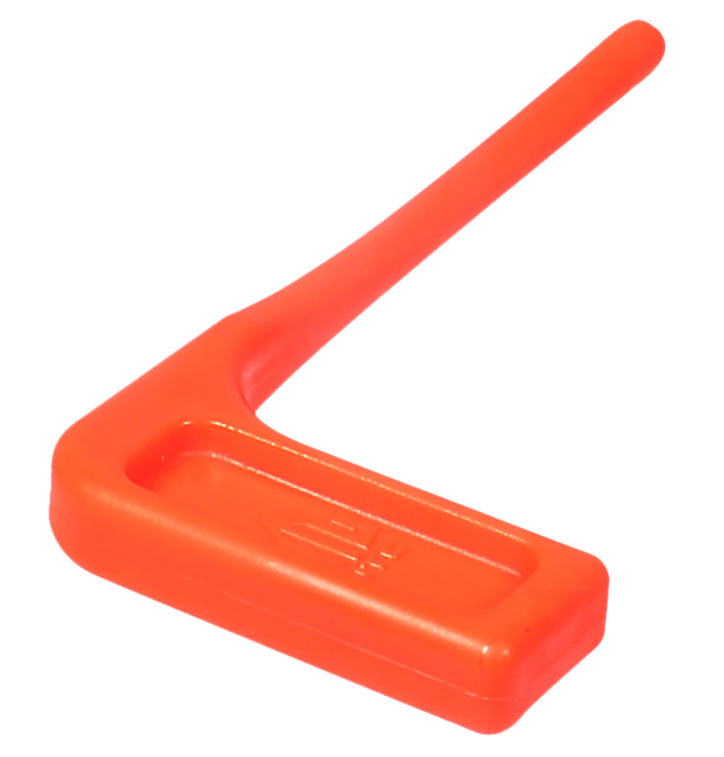 Leapers RBCSF06 Chamber Safety Flag Orange Polymer 3.50" Long 6 Pack