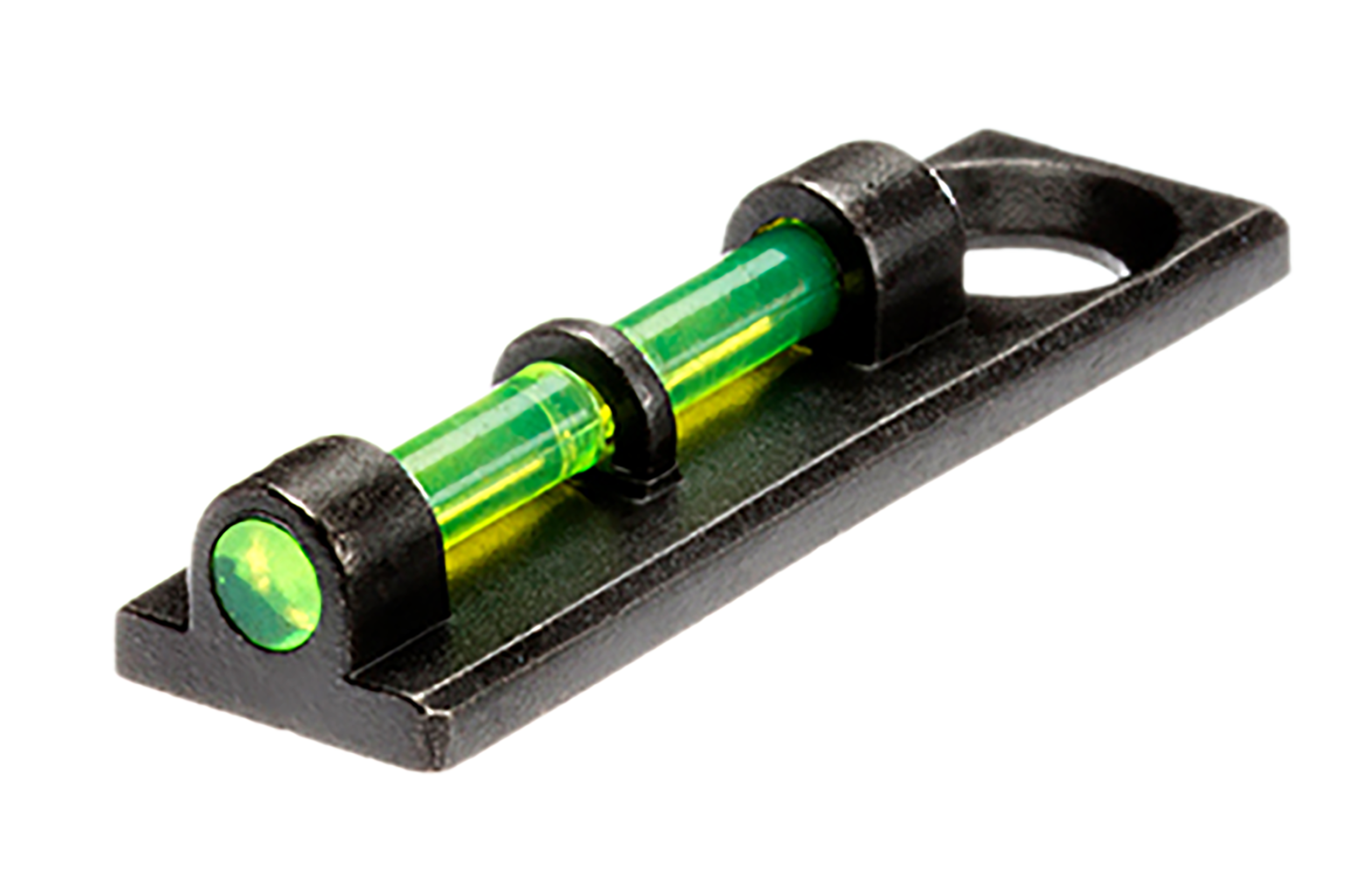 HiViz FL2005G Flame Bead Replacement Front Sight  Black | Green Fiber Optic Front Sight Universal Threads