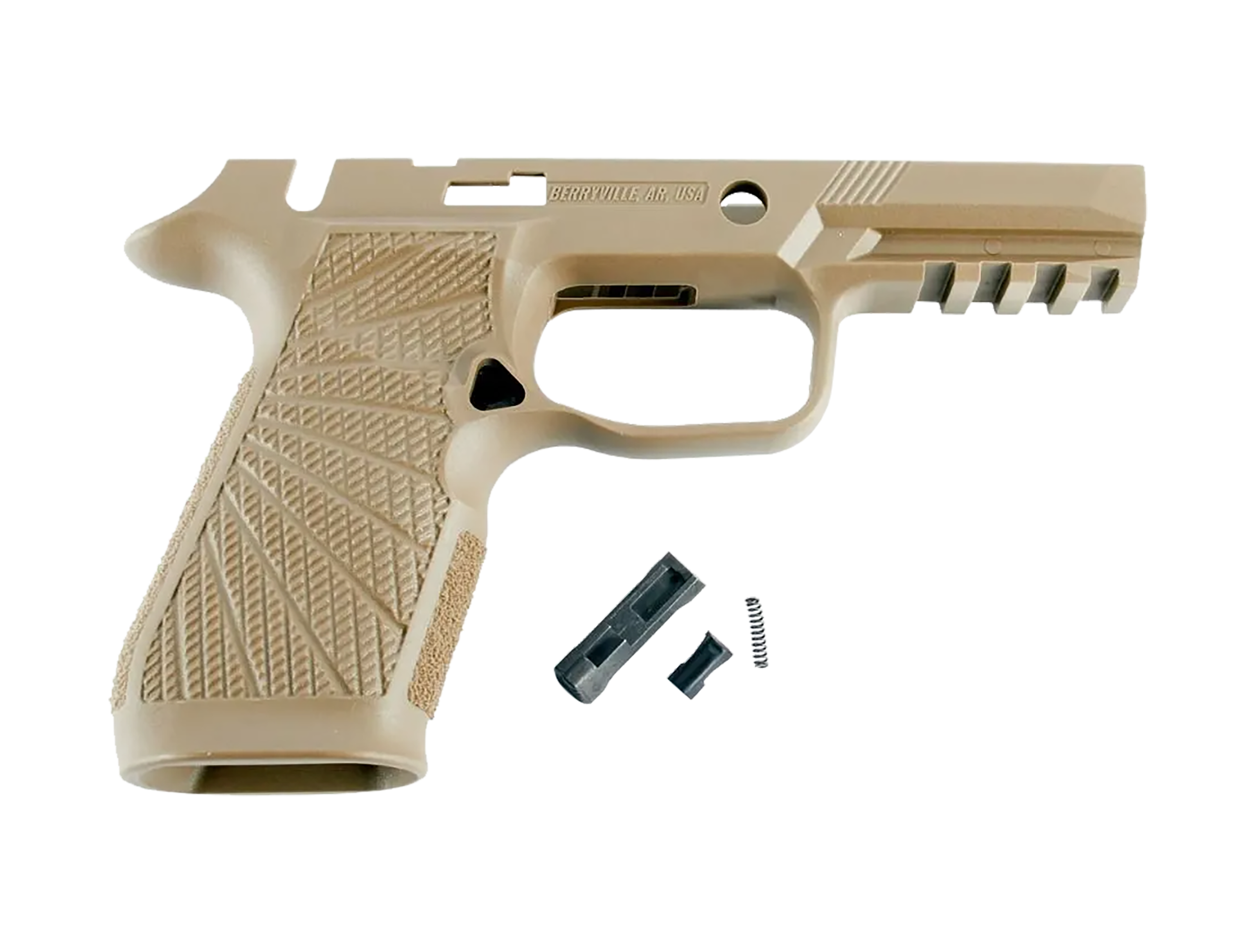 Wilson Combat 320CMT Grip Module Carry Compatible w/ Sig P320 Tan Polymer Frame