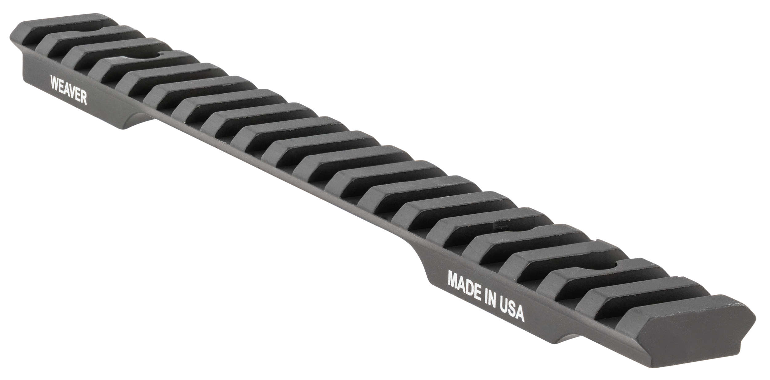 Weaver Mounts 99465 Multi-Slot Base Extended Black Aluminum Fits Savage 110 Long Action 0 MOA