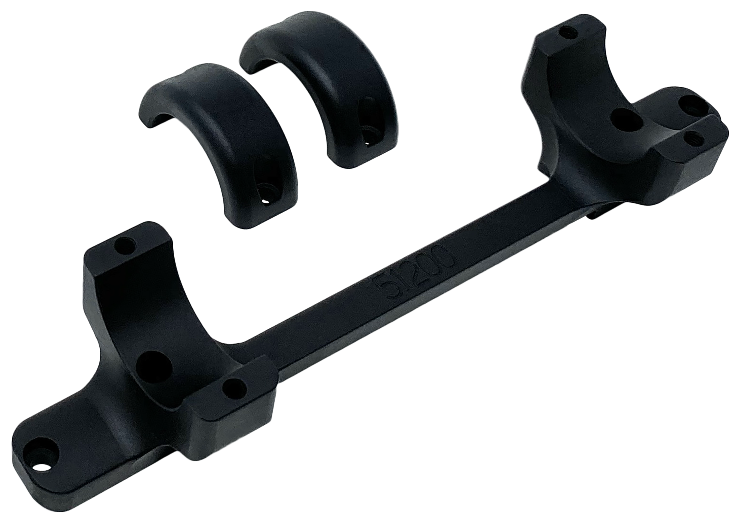 DNZ 51200 Game Reaper-Savage Scope Mount/Ring Combo Matte Black 1"