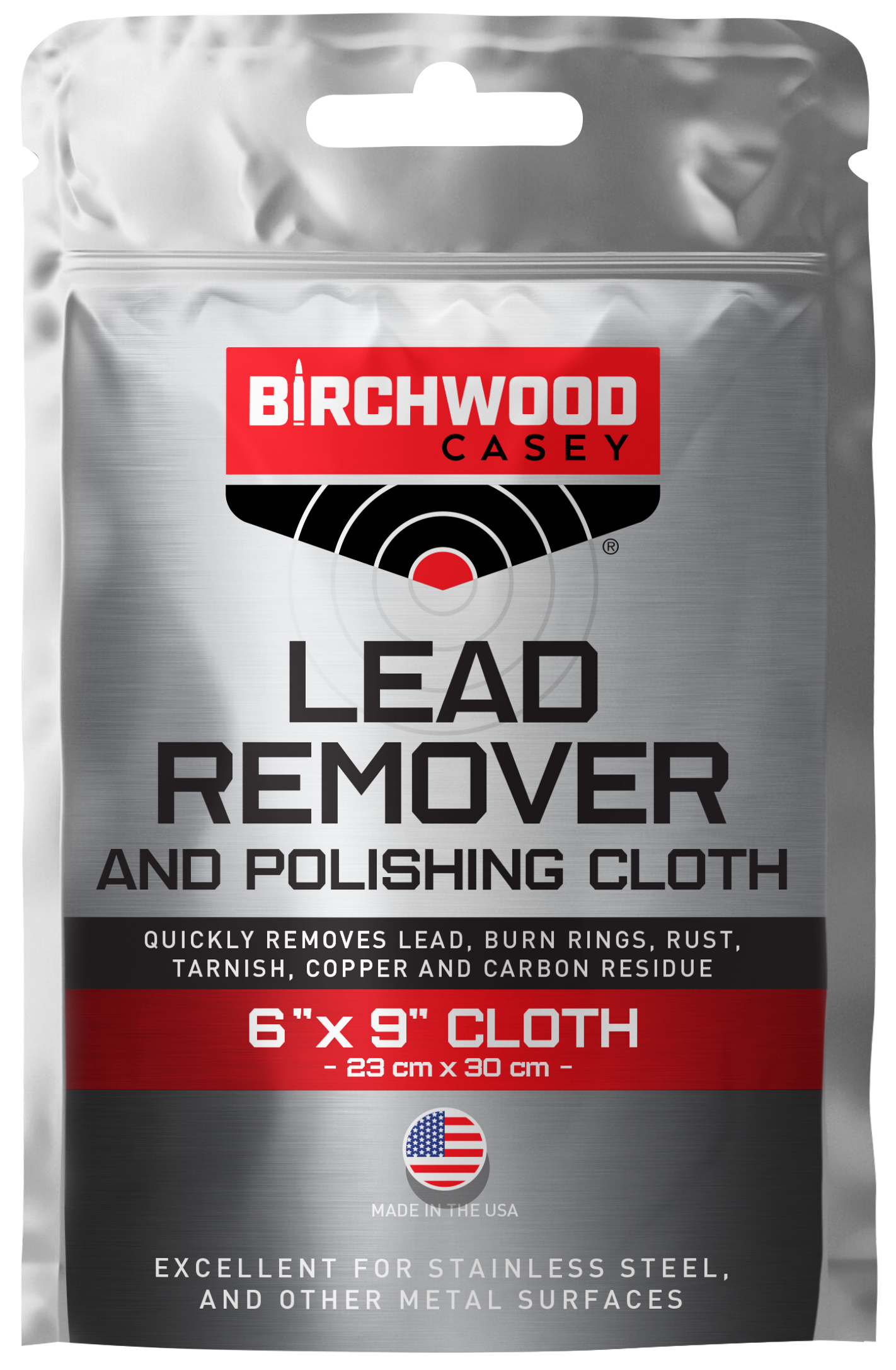 Birchwood Casey 31002 Lead Remover Polishing Cloth Lead Remover