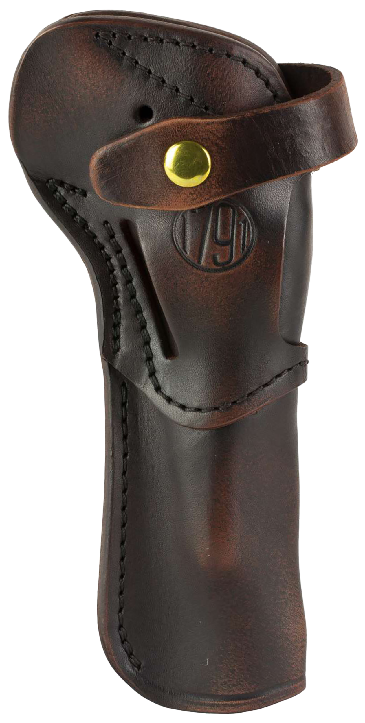 1791 Gunleather SARVH65VTGA Single Action 6.5 Open Carry Vintage Leather Belt Ambidextrous