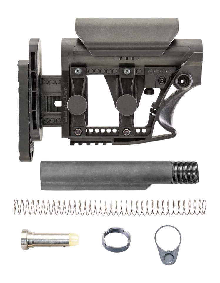LUTH-AR MBA-3K308M MBA-3 BLACK STOCK ASSY 308 KIT