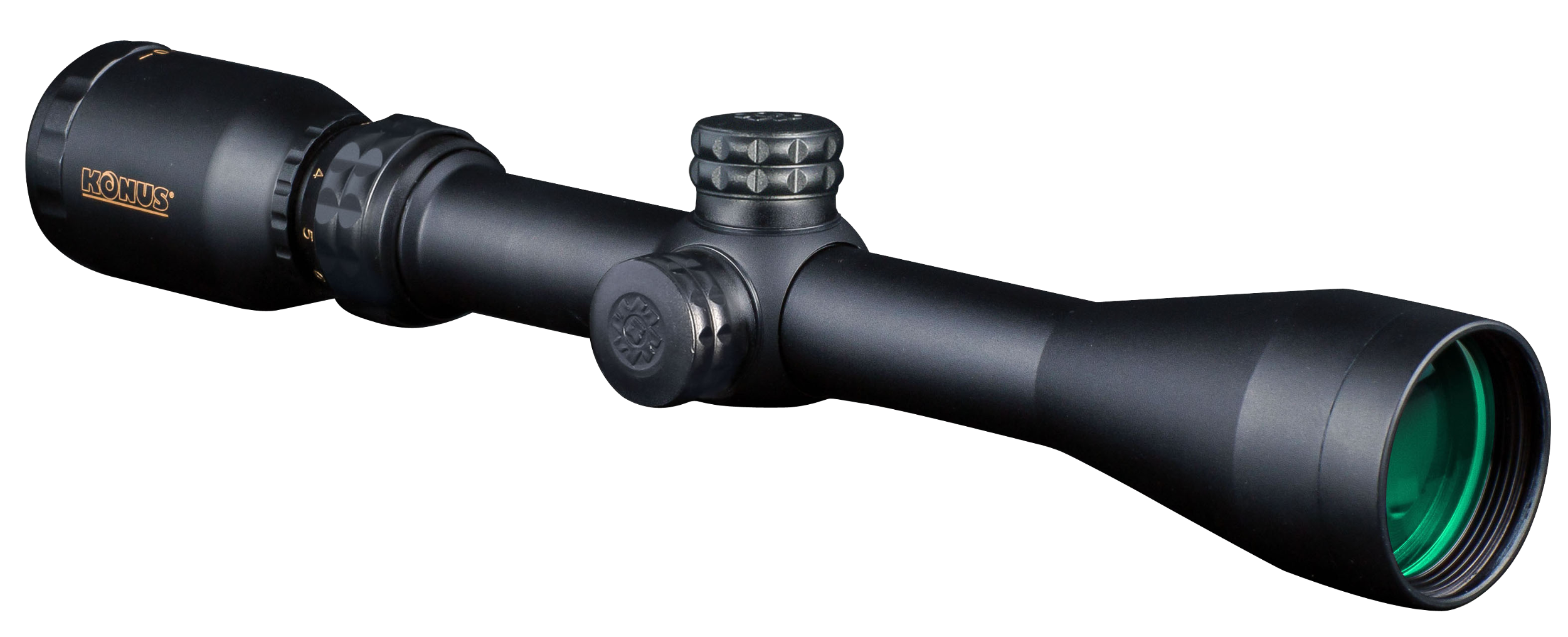 Konus 7275 KonusPro 550 Matte Black 3-9x40mm 1" Tube Engraved Ballistic 550 Reticle