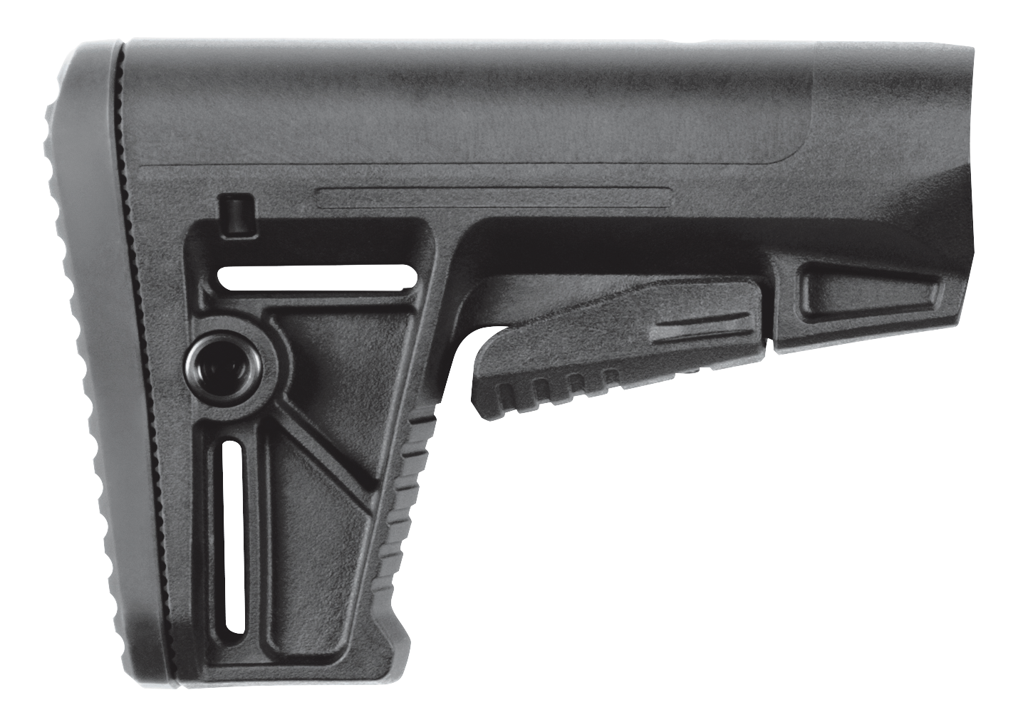 Kriss USA DADS150BL00 DS150 Stock Black Synthetic for AR-15 with Mil-Spec Tube
