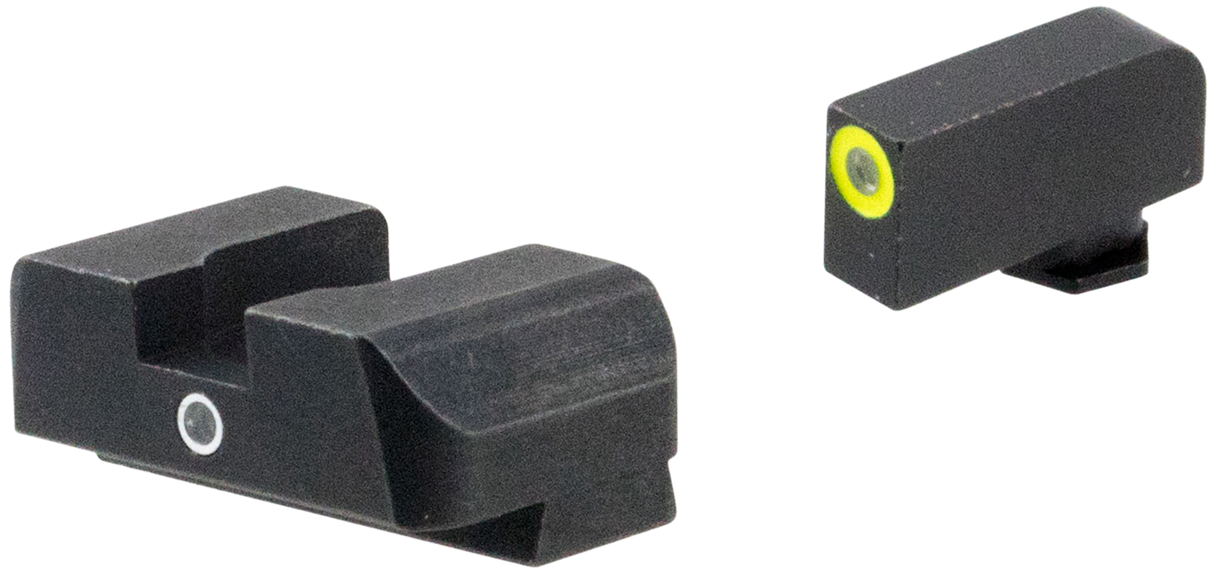 AmeriGlo GL5301 i-Dot Sight  Set for Glock  Green Tritium LumiGreen Outline Front Sight-Green Tritium Rear Sight