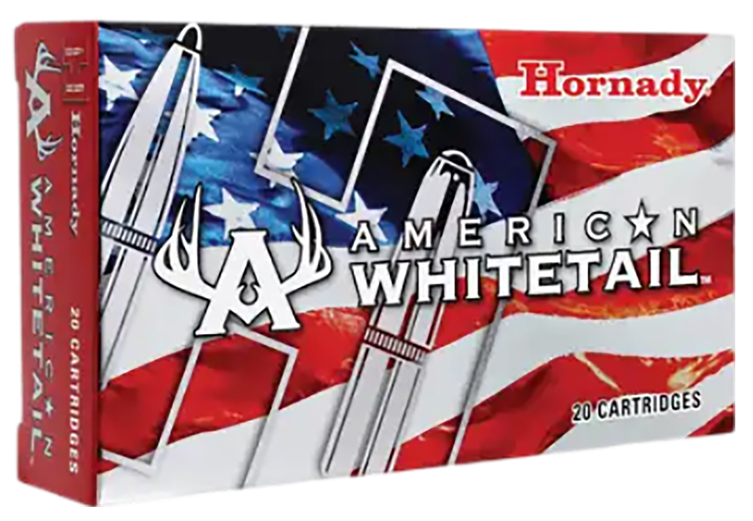 Hornady 8047 American Whitetail 243Win 100gr InterLock Boat Tail Soft Point 20 Per Box/10 Case