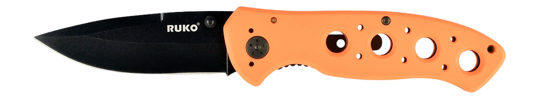 Ruko Blaze Orange 3.25" Folding Knife