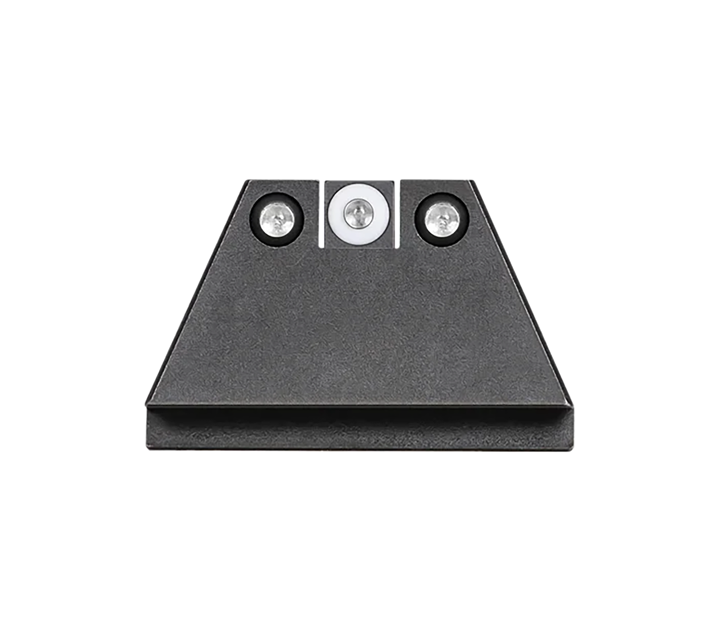 Night Fision GLK004003WGZ Suppressor Height Sights For Glock  Green Tritium White Outline Front Sight-Green Tritium Black Outline Rear Sight Glock 17/17L/19
