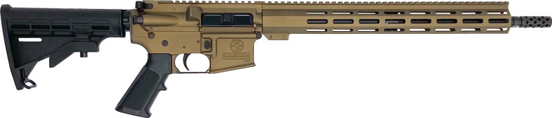 GLFA AR15 RIFLE 300 AAC 16" NITRIDE BBL 30RD BRONZE