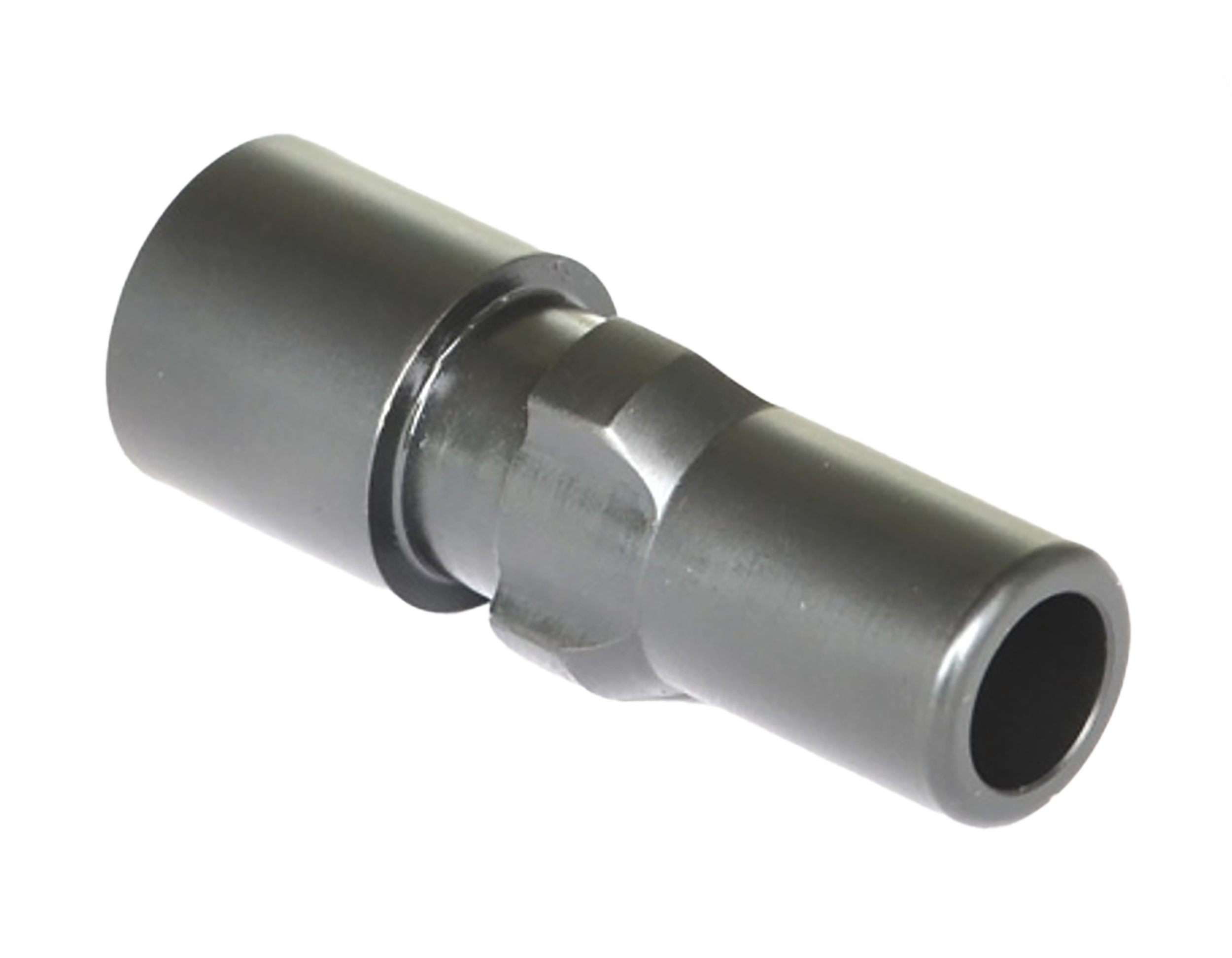 Griffin Armament 3L1351LH 3-Lug  9mm Luger M13.5x1 LH tpi 17-4 Stainless Steel Black Melonite QPQ