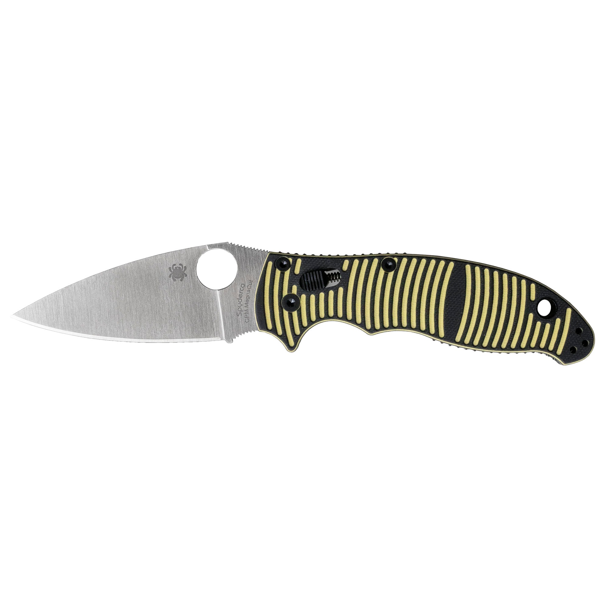 Spyderco Manix 2 Salt Yellow Folding Knife