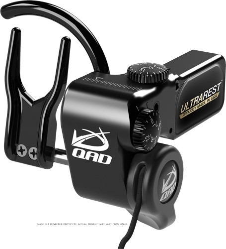 QAD ARROW REST ULTRAREST MXT MICRO ADJUSTMENT BLACK RH