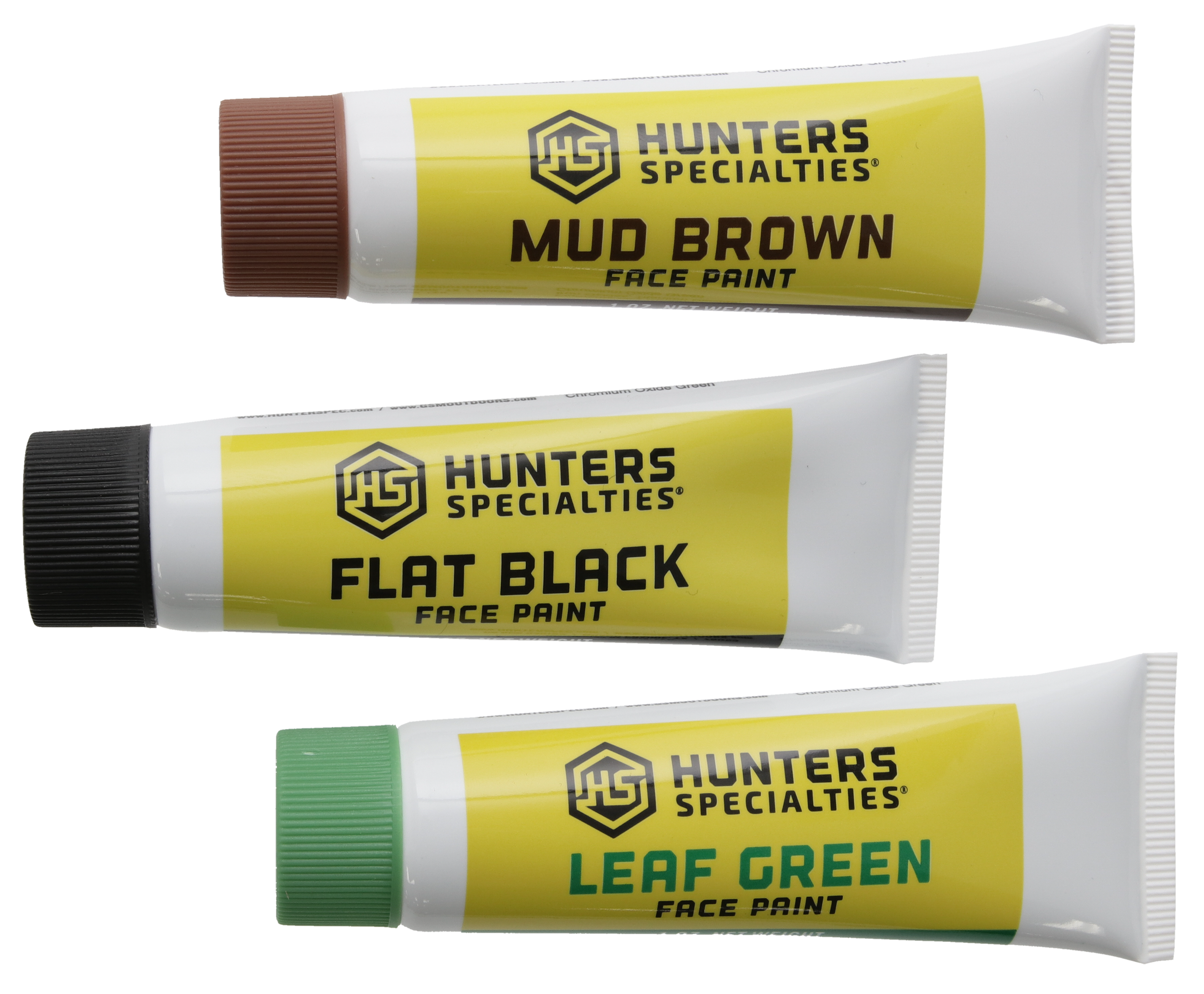 Hunters Specialties 00268 Woodland Camo Creme Makeup Kit 3 Tubes