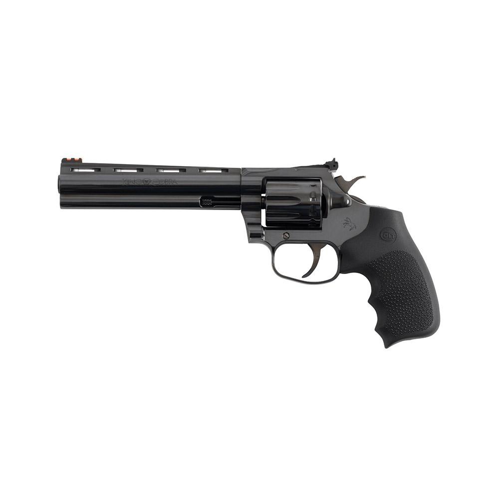 Colt King Cobra Handgun .22 LR 10rd Capacity 6" Barrel Blued Finish Hogue Grip