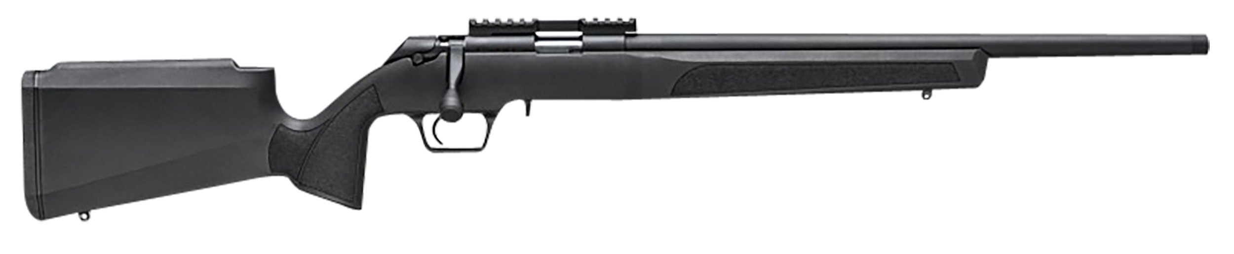 Springfield Armory BART92022B Model 2020 Rimfire Target 22 LR 10+1 20" Matte Blued Heavy Threaded Barrel, Matte Blued Picatinny Rail Steel Receiver, Fixed Black Synthetic Stock