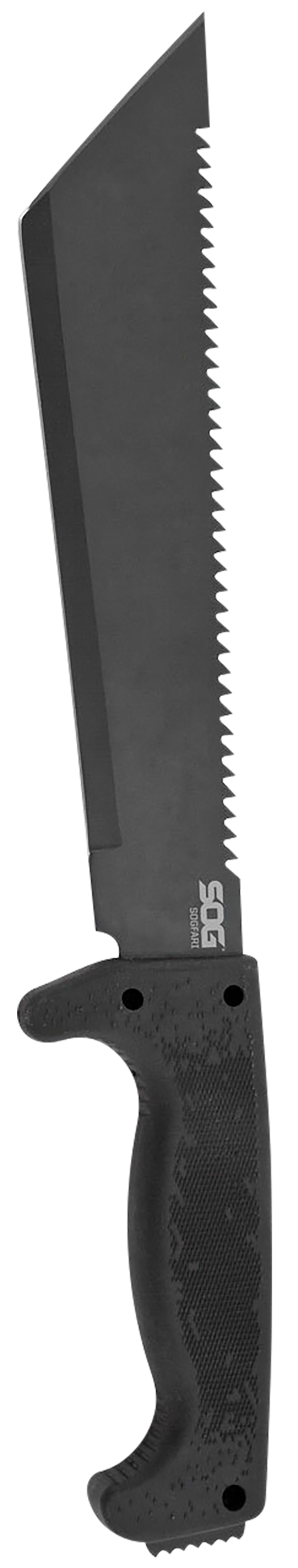S.O.G SOG-MC04-N SOGfari  10" Black Hardcased 3Cr13MoV SS Blade Black Kraton Handle 16" Long Includes Sheath