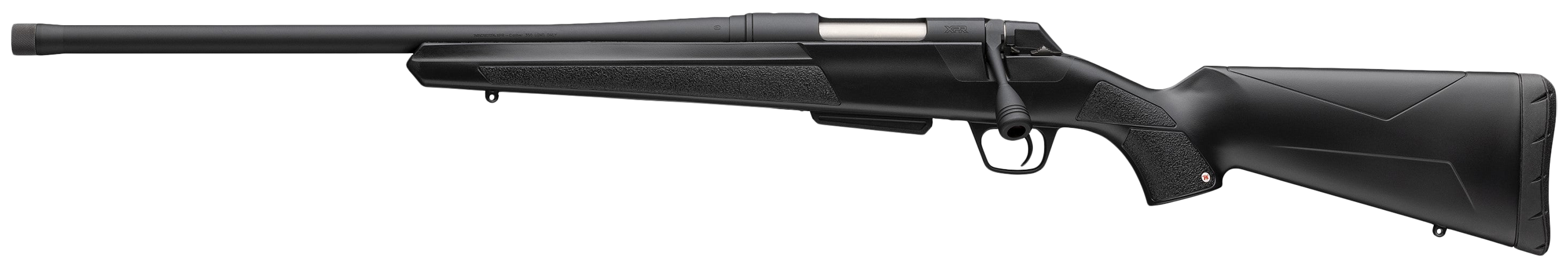 Winchester Repeating Arms 535783299 XPR SR Full Size 6.8 Western 3+1 20" Black Perma-Cote Threaded Sporter Barrel & Drilled & Tapped Steel Receiver, Fixed Matte Black Synthetic Stock, Left Hand