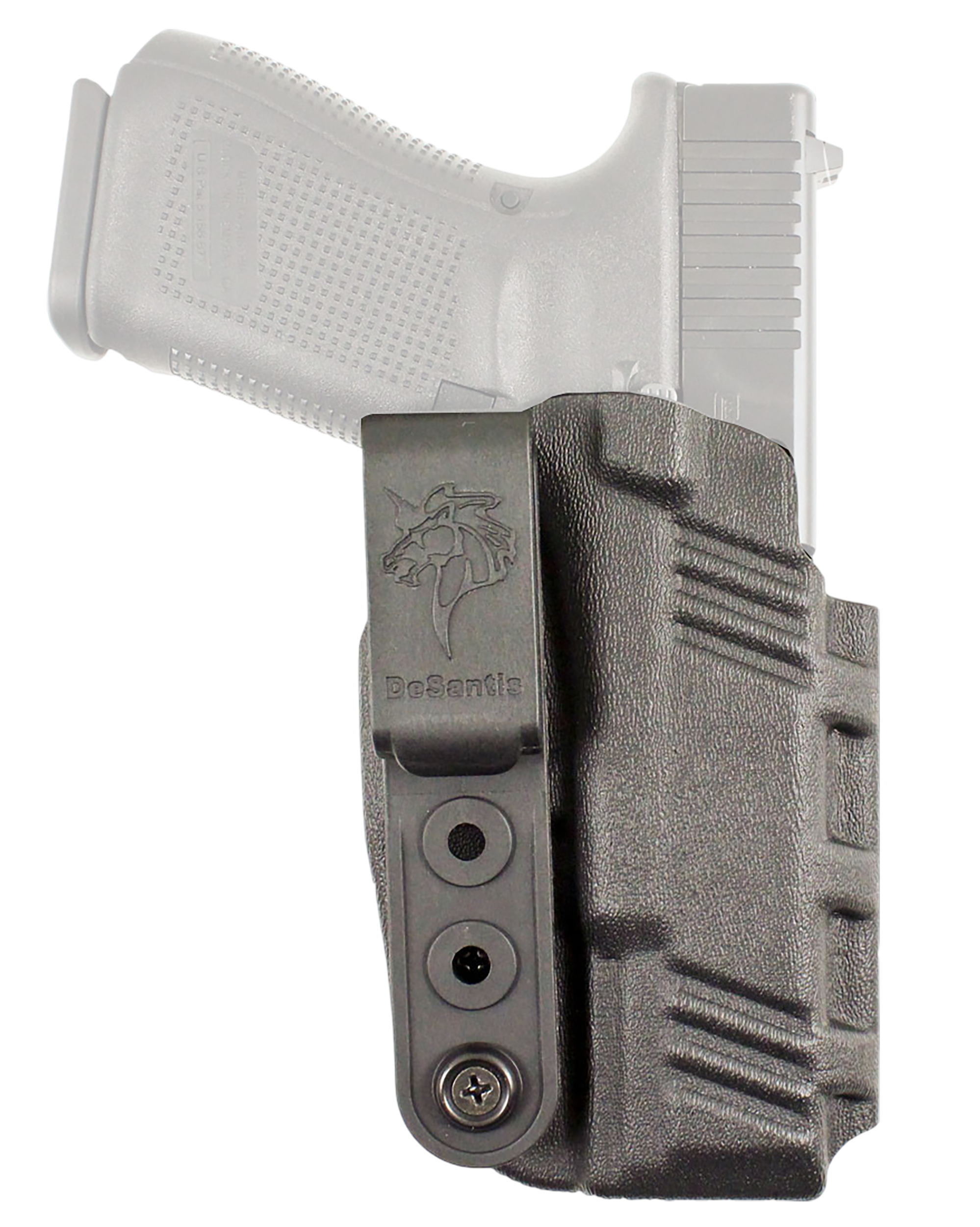 DeSantis Gunhide 137KJA09Z0 Slim-Tuk IWB Black Kydex Fits S&W Shield X Ambidextrous