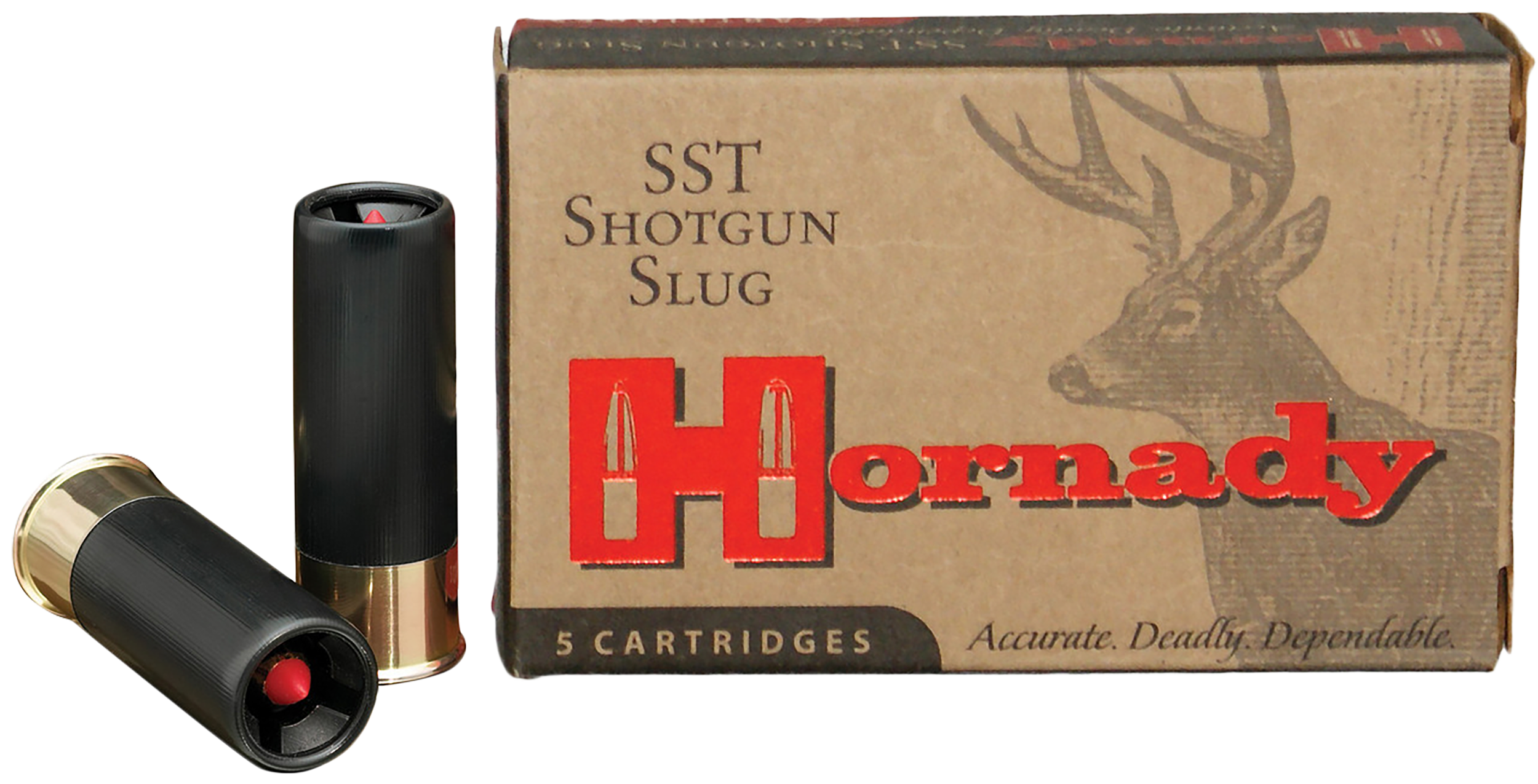 Hornady 8623 SST  12 Gauge 2.75" FTX Slug Shot 5 Per Box/ 20 Case