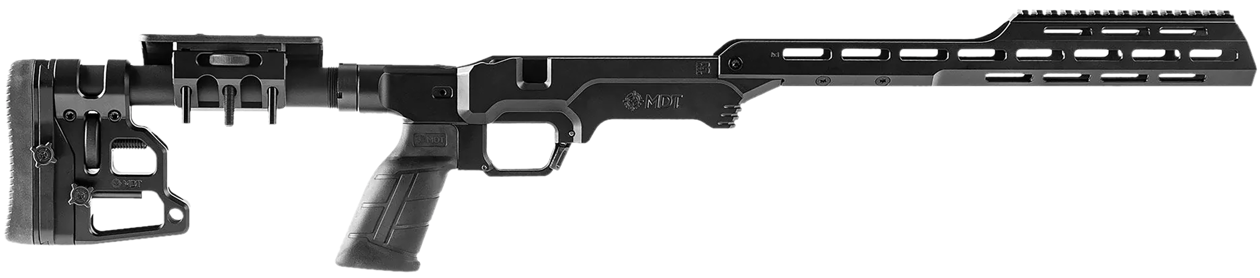 Mdt Sporting Goods Inc 114635BLK The Tactical LSS Gen3 Black Fits Remington 700 Short Action