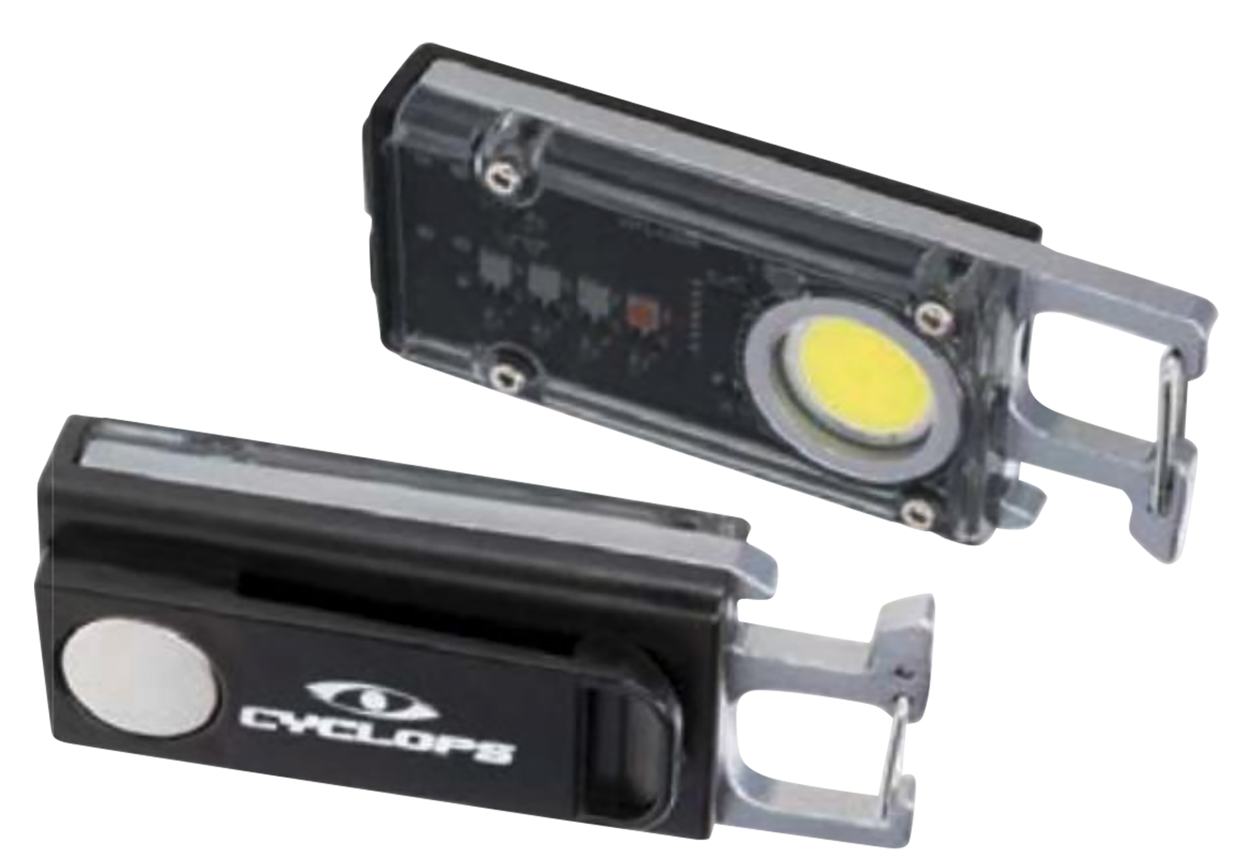 Cyclops CYC-FLSHCLIP Flash Clip  Black 300 Lumens Red/Green/Purple/Blue