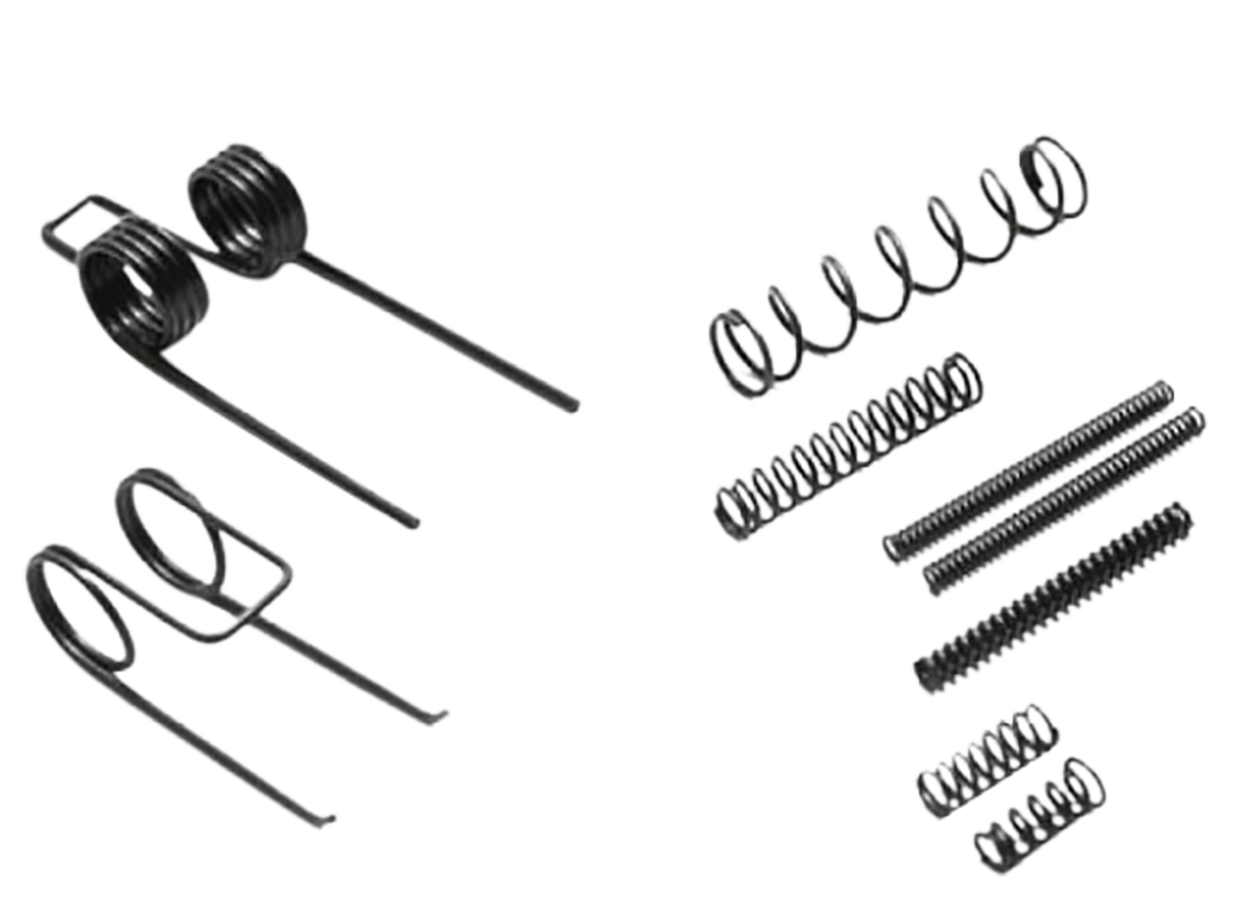 Lead & Steel Llc LSLSK Mil-Spec Lower Spring Kit Black