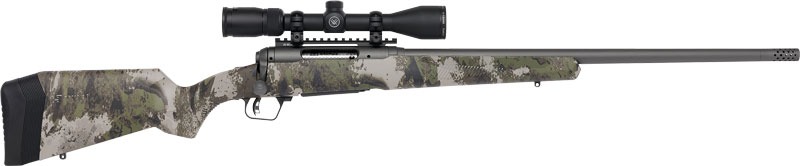 SAVAGE 110 WOODLAND HUNTER XP 450BM 22" TUNGSTEN/CAMO <