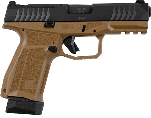 AREX DELTA M GEN 2 OR 9MM 1-15 1-15+2 MAG 4" BLK SLIDE/FDE FR