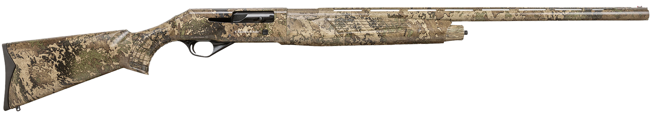 Charles Daly 930382 601 Field Full Size 12 Gauge Semi-Auto 3" 4+1 28" TrueTimber Strata Chrome Lined Vent Rib Barrel, Aluminum Receiver, Fixed TrueTimber Strata Synthetic Stock