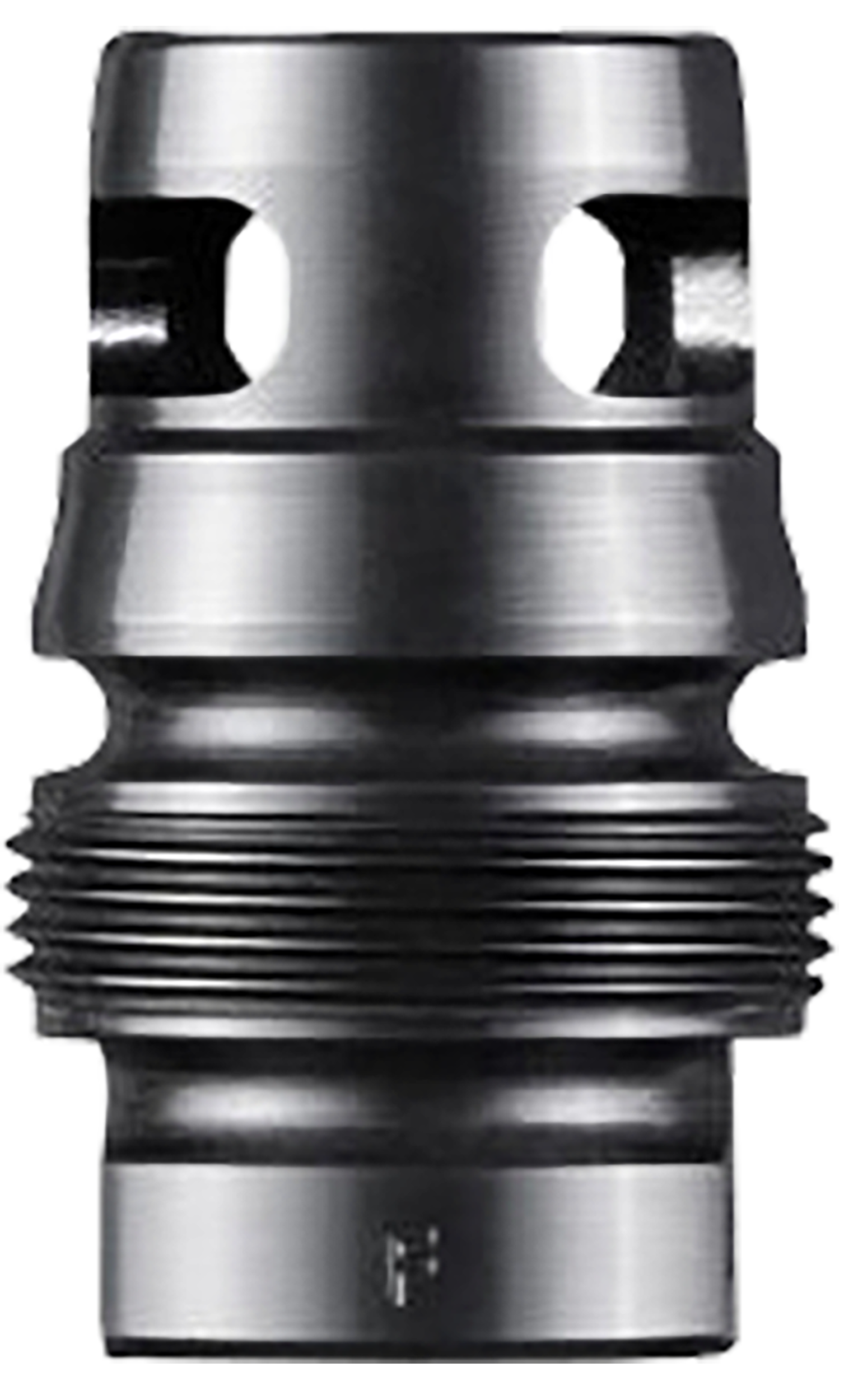 Dead Air DA126 Xeno Wee Brake Black Nitride 4140 HT Alloy Steel 5/8"-24 Threads 9mm