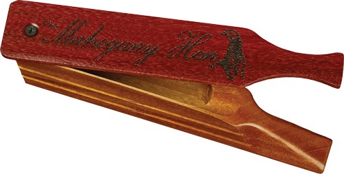 WOODHAVEN CUSTOM CALLS THE MAHOGANY REAL HEN BOX CALL