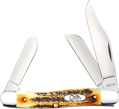 CASE KNIVES 6.5 BONE STAG STOCKMAN
