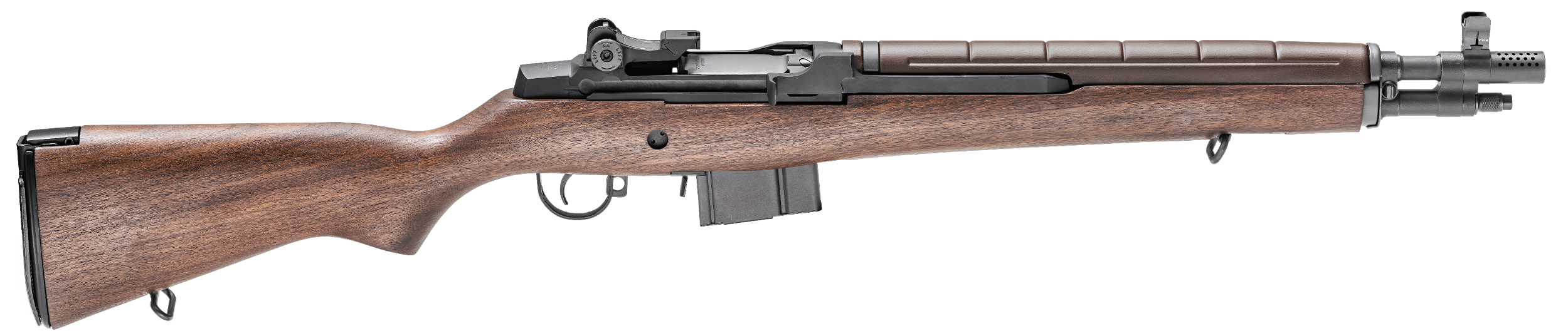 Springfield Armory AA9622 M1A SOCOM 16 Tanker 308 Win/7.62 NATO 10+1 16.25" Black Parkerized Stainless Steel Barrel, Black Parkerized Carbon Steel Receiver, Fixed Walnut Stock, Right Hand