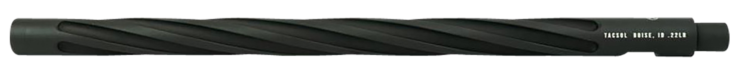 Tactical Solutions XRBRLPERFMB X-Ring Performance Barrel 22 LR 16.50", Matte Black Spiral Fluted Chromoly Steel Fits Ruger 10/22