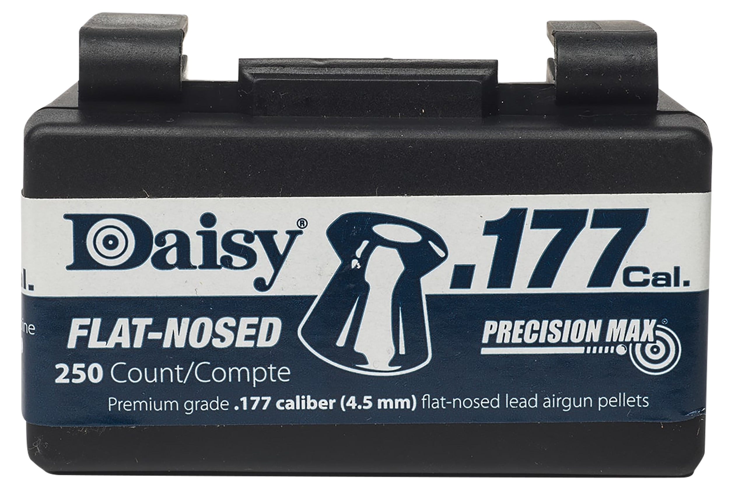 Daisy 990257512 PrecisionMax Premium 177 Lead Flat Nose 250/Box